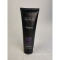 Cosmetic Tube Matte Black 200ml round oval body cream plastic tube